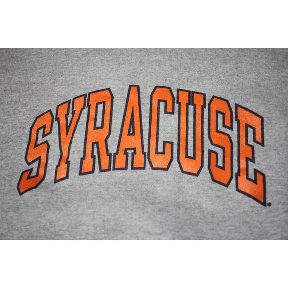 Syracuse University Champion Crewneck Sweatshirt YXL Gray - Picture 2 of 6